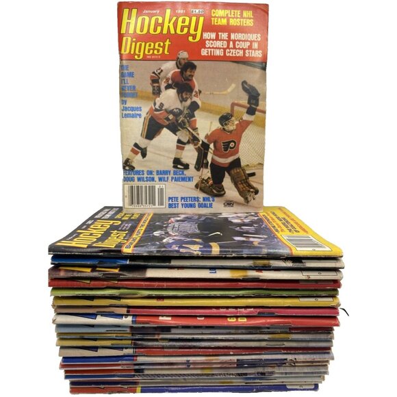 20 Hockey Digest Magazines NHL 1981-1987 Wayne Gretzky - Picture 1 of 16